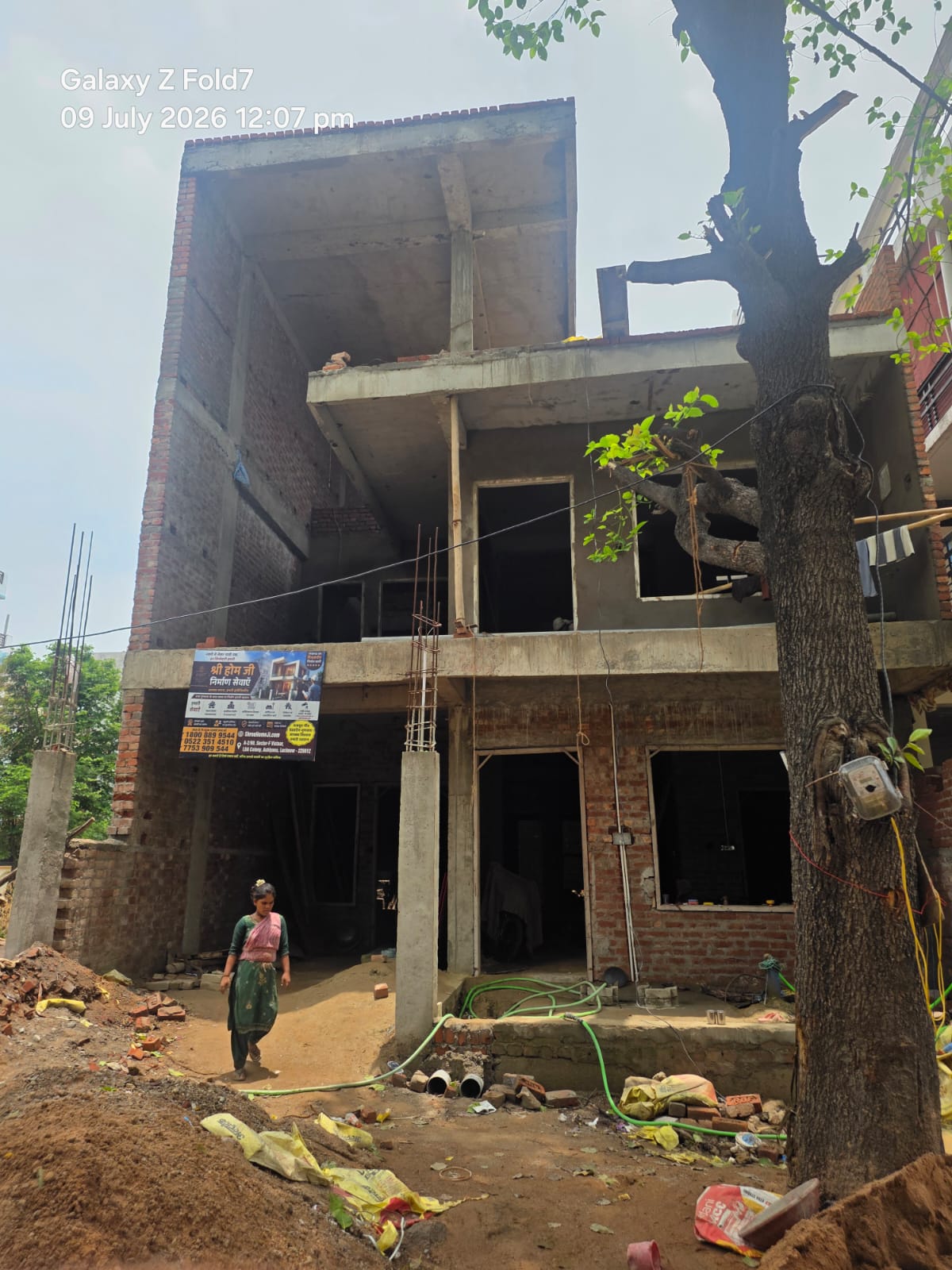 Premium residential building layout Ashiyana Lucknow